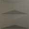 Ekena Millwork 19 5/8in. W x 19 5/8in. H Aberdeen EnduraWall Decorative 3D Wall Panel Covers 2.67 Sq. Ft. WP20X20ABISG - alternate 1